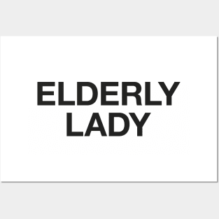 Elderly Lady Posters and Art